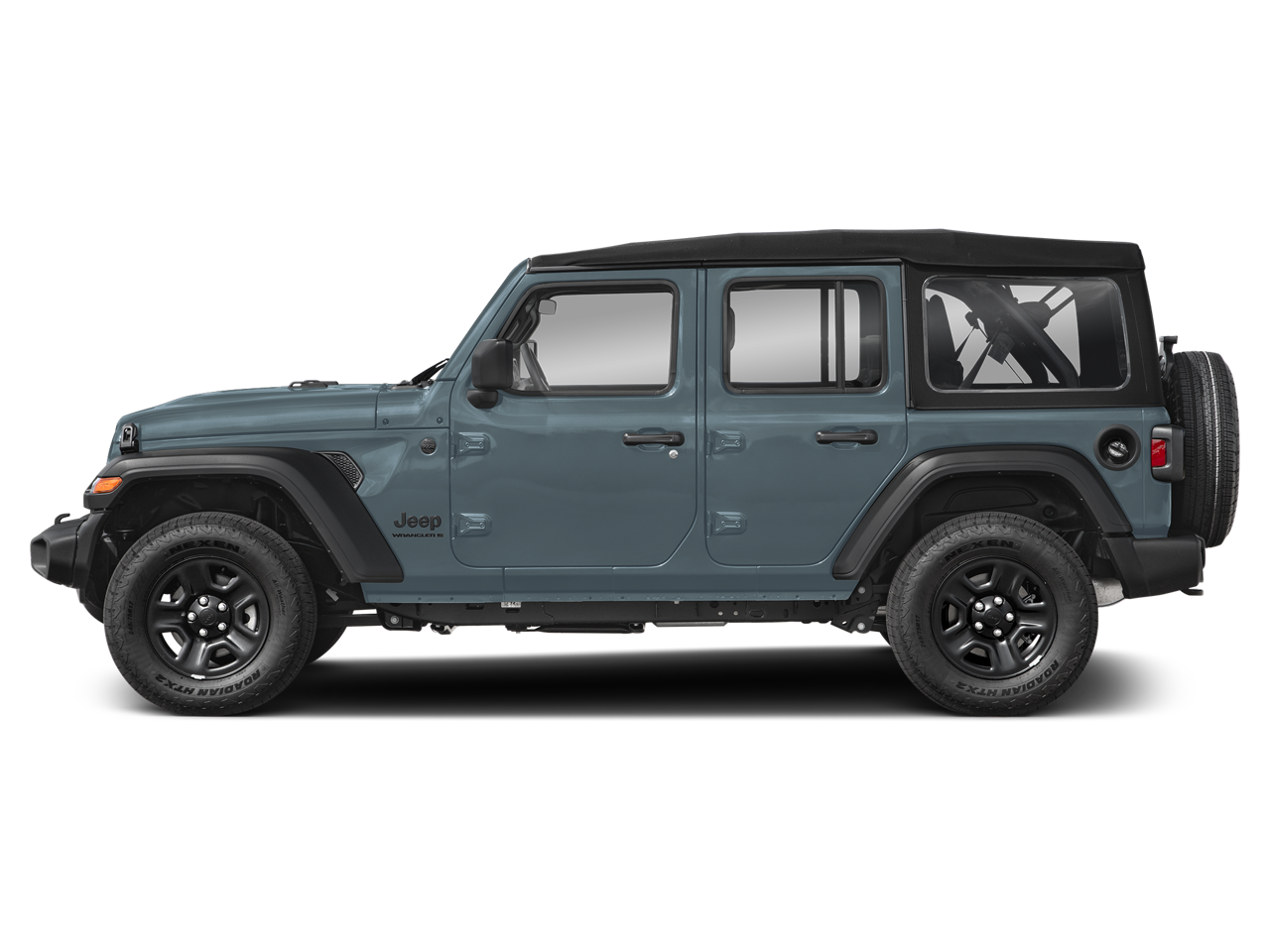 2026 Jeep Wrangler Rubicon Black 3–Piece Hard Top