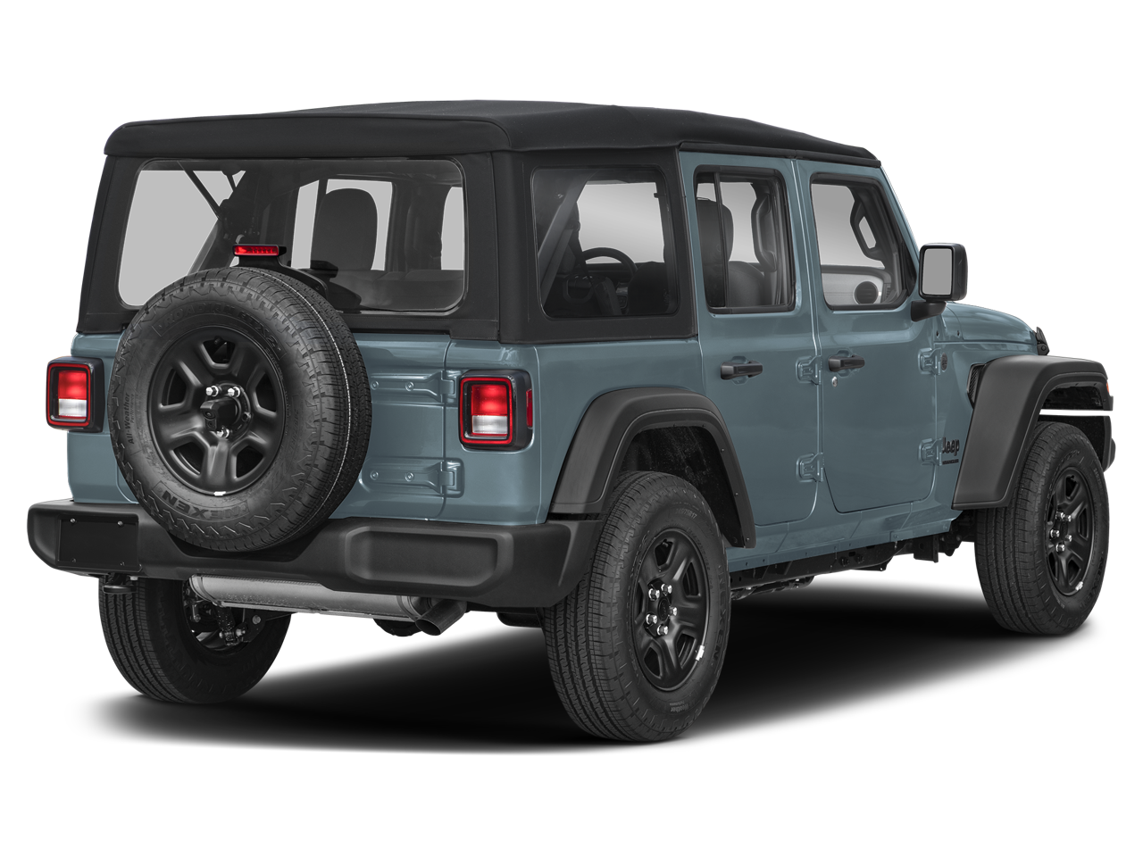 2026 Jeep Wrangler Rubicon Black 3–Piece Hard Top