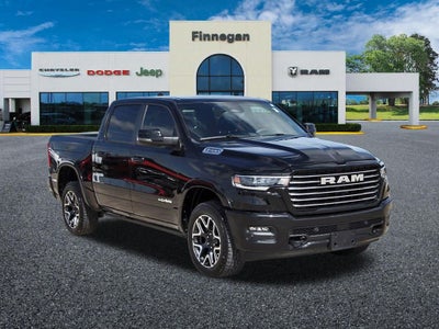 2025 RAM 1500 Laramie POWER BOARDS - PANO ROOF - 33 GALLON TANK
