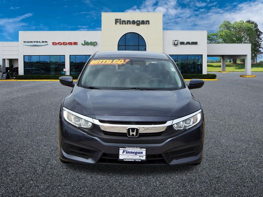 Used 2018 Honda Civic LX with VIN 2HGFC2F52JH590393 for sale in Rosenberg, TX