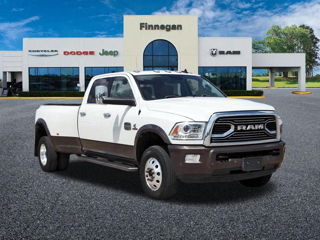 2018 RAM 3500 Laramie Longhorn AISIN TRANS - 5TH WHEEL PREP - SUNROOF - DUALLY -