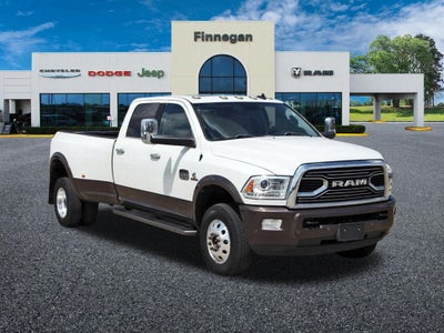 2018 RAM 3500 Laramie Longhorn AISIN TRANS - 5TH WHEEL PREP - SUNROOF - DUALLY -