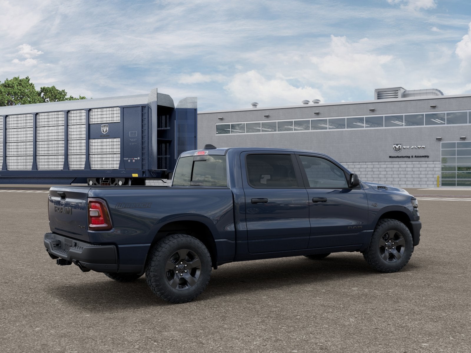 2027 RAM Ram 1500 RAM 1500 WARLOCK CREW CAB 4X4 5'7' BOX