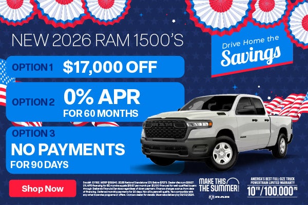 New 2026 RAM 1500